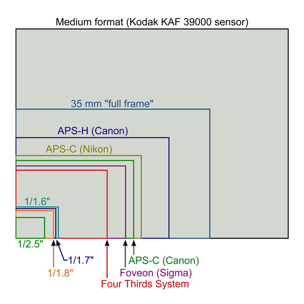 Kodak KAF 39000 sensor